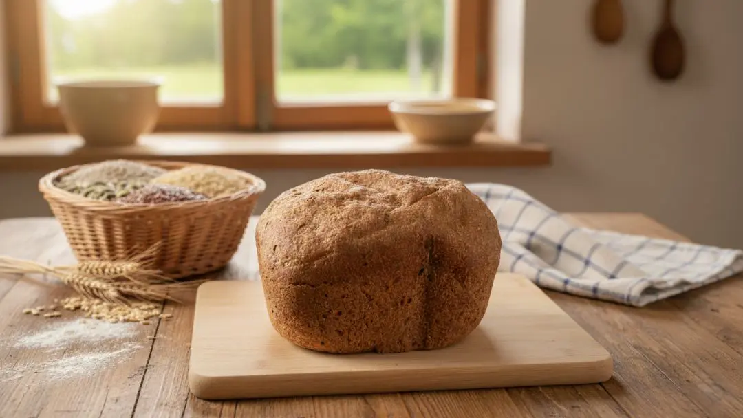 Domáci celozrnný chlieb