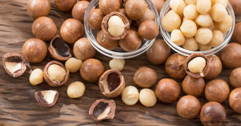 Makadamové orechy Makadamové orechy