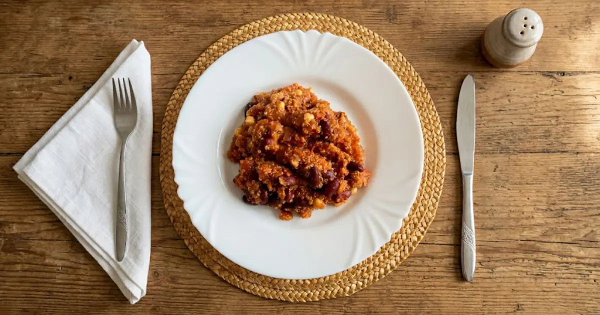 Chilli con carne bez mäsa - vegánsky recept