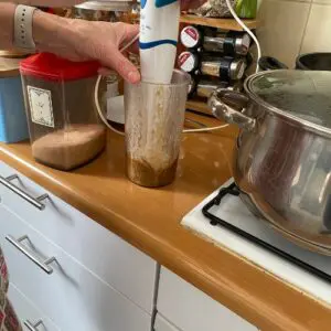 Mixovanie odobratých šampiňónov